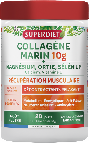 Collagène marin 10 g masse musculaire - 1