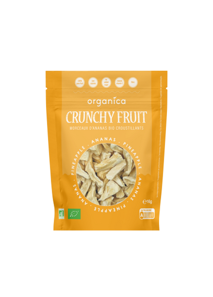 Morceaux d'ananas biologiques lyophilisées - 1